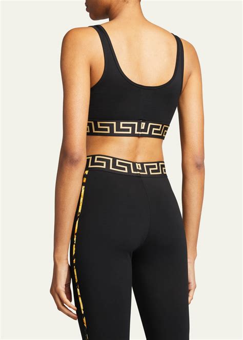 versace sports bra.